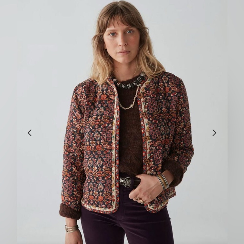 Floral Quilted Jacket